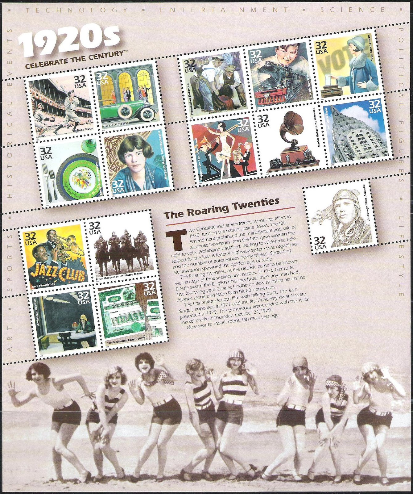 My Postage Stamps Collection 19982000 Celebrate the Century Complete