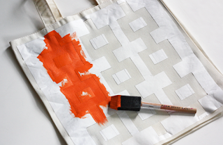 handmade stencil tutorial DIY stencil instructions