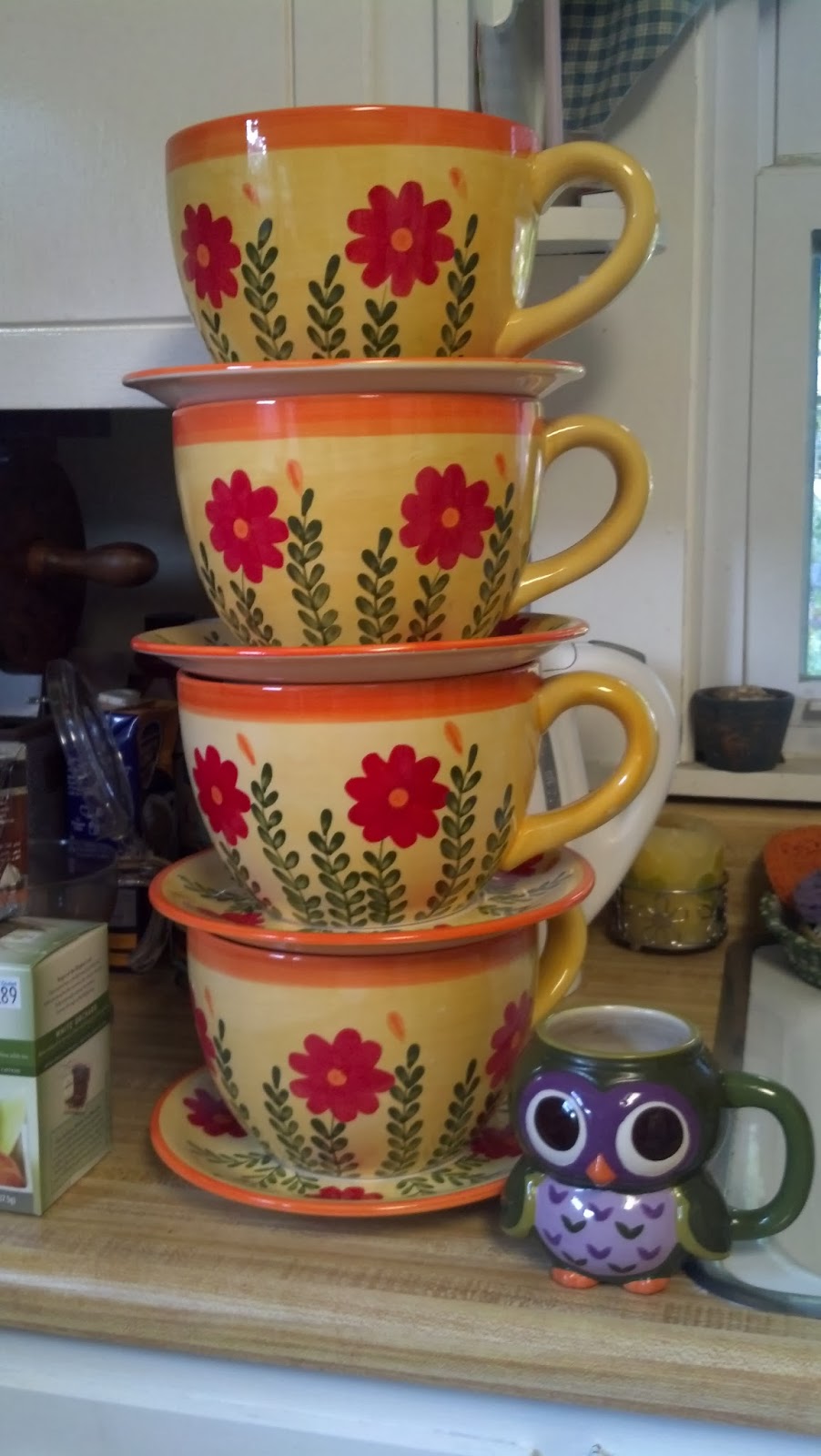 Kerrie's Cup of Tea tea cups gift baskets....