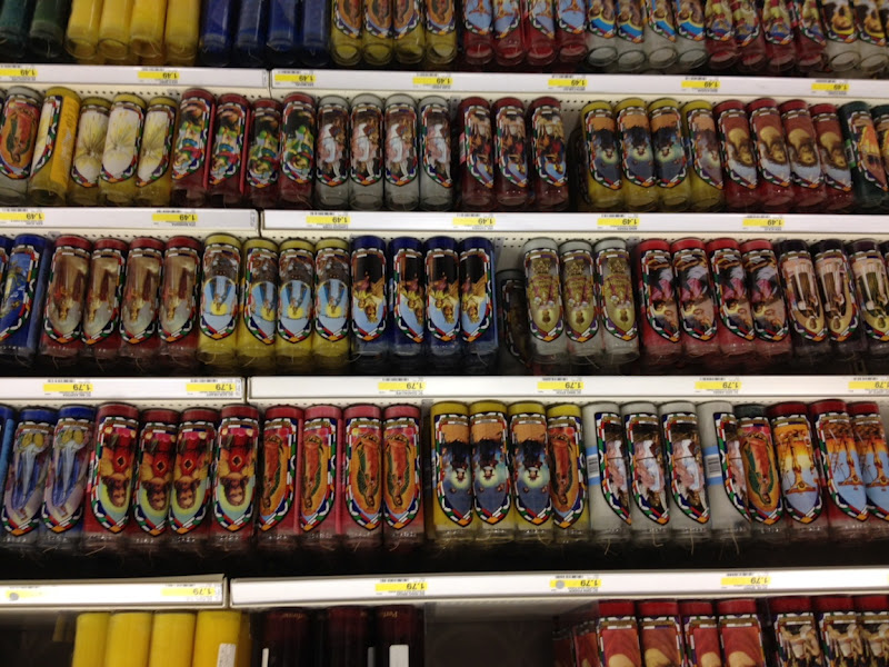 Mexican Saint Candles