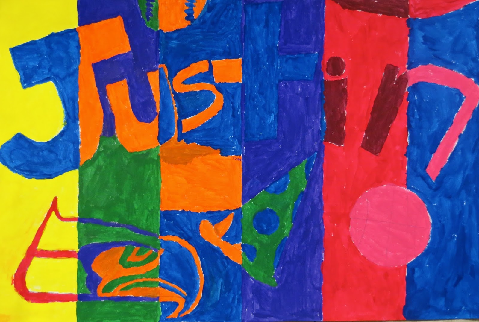 The Creative License Middle School Color Theory Painting