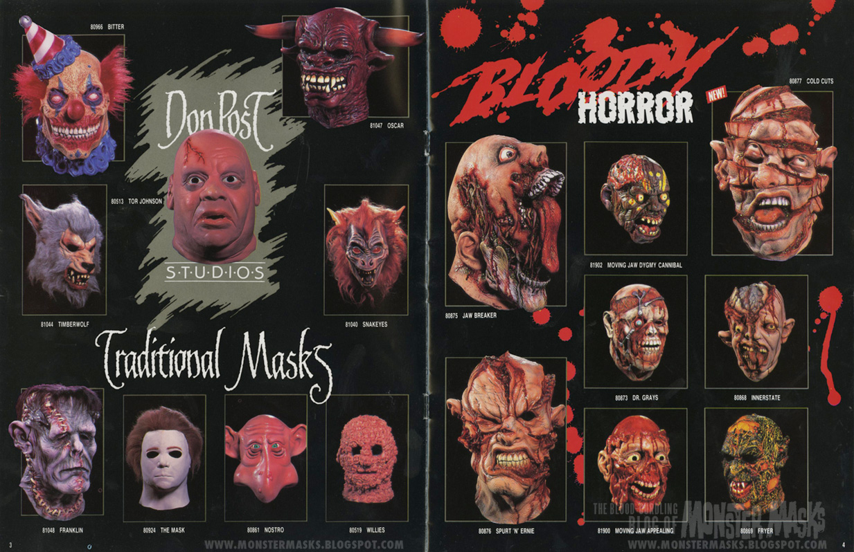 dungeon of pain line up and the halloween classics line up which would all remain staples in catalogs to come throughout the rest of the decade - Halloween Catalogs dungeon of pain line up and the halloween classics line up which would all remain staples in catalogs to come throughout the rest of the decade - Halloween Catalogs