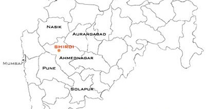 Shirdi In Maharashtra Map Shirdi Saibaba Blessings: Shiridi Map