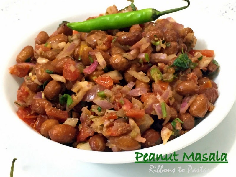 Peanut Masala Ribbons to Pastas