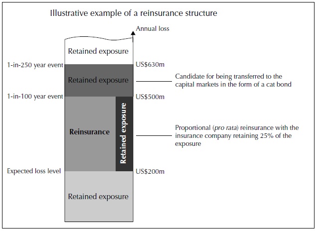 illustrative reinsurance structure