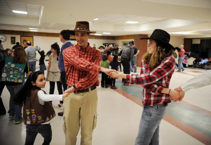 Father Daughter Square Dance Party Hosted in Massachusetts Girl Scout Blog