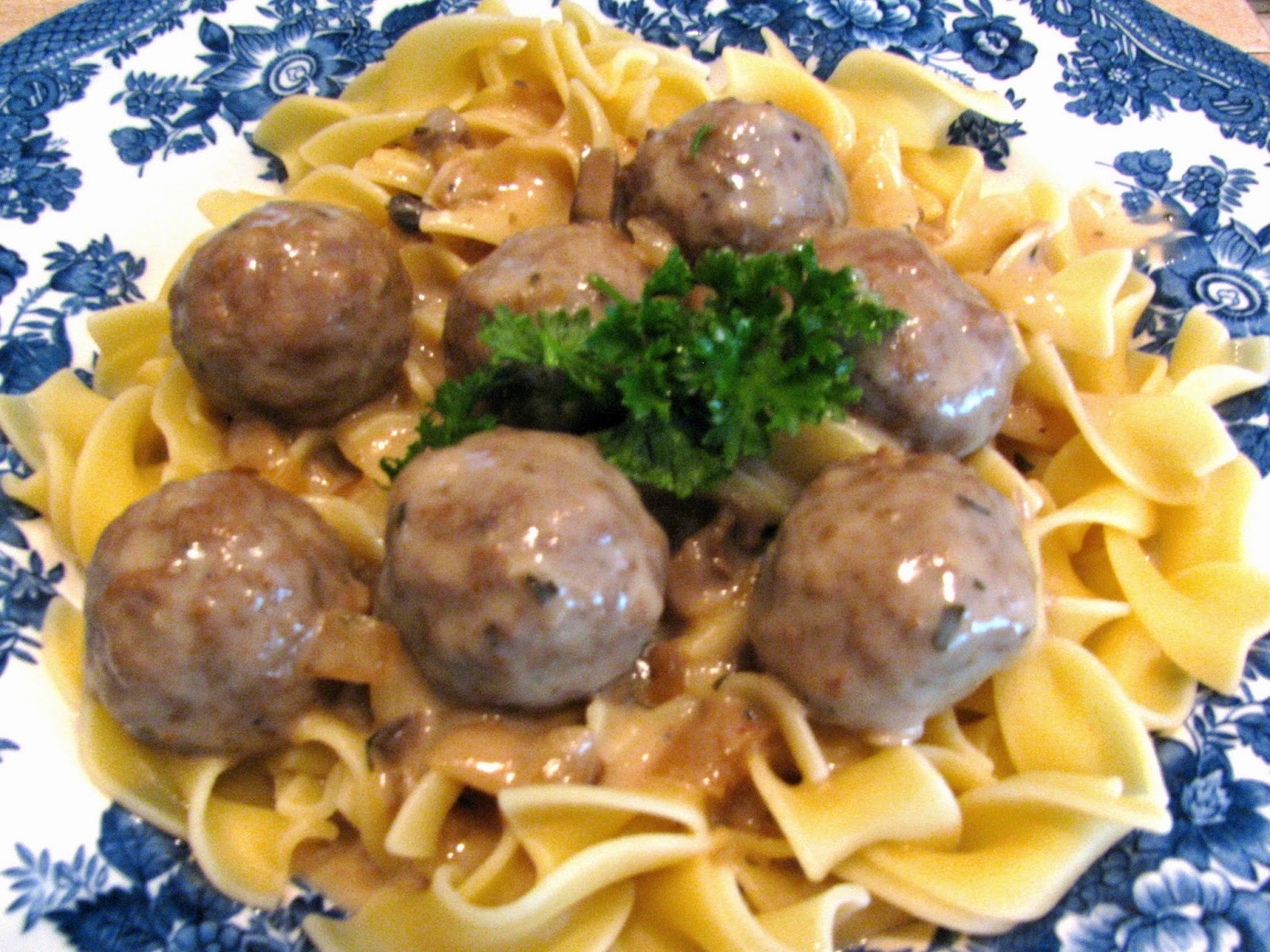 Rita's Recipes CrockPot Meatballs Stroganoff