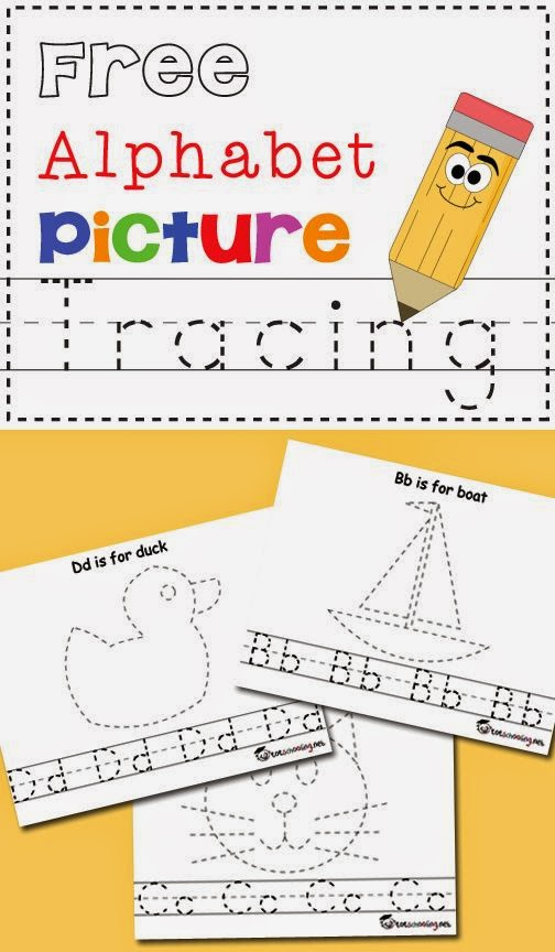 Helping Kids Grow Up: Free Letter Tracing Printables Your Kids Will Enjoy
