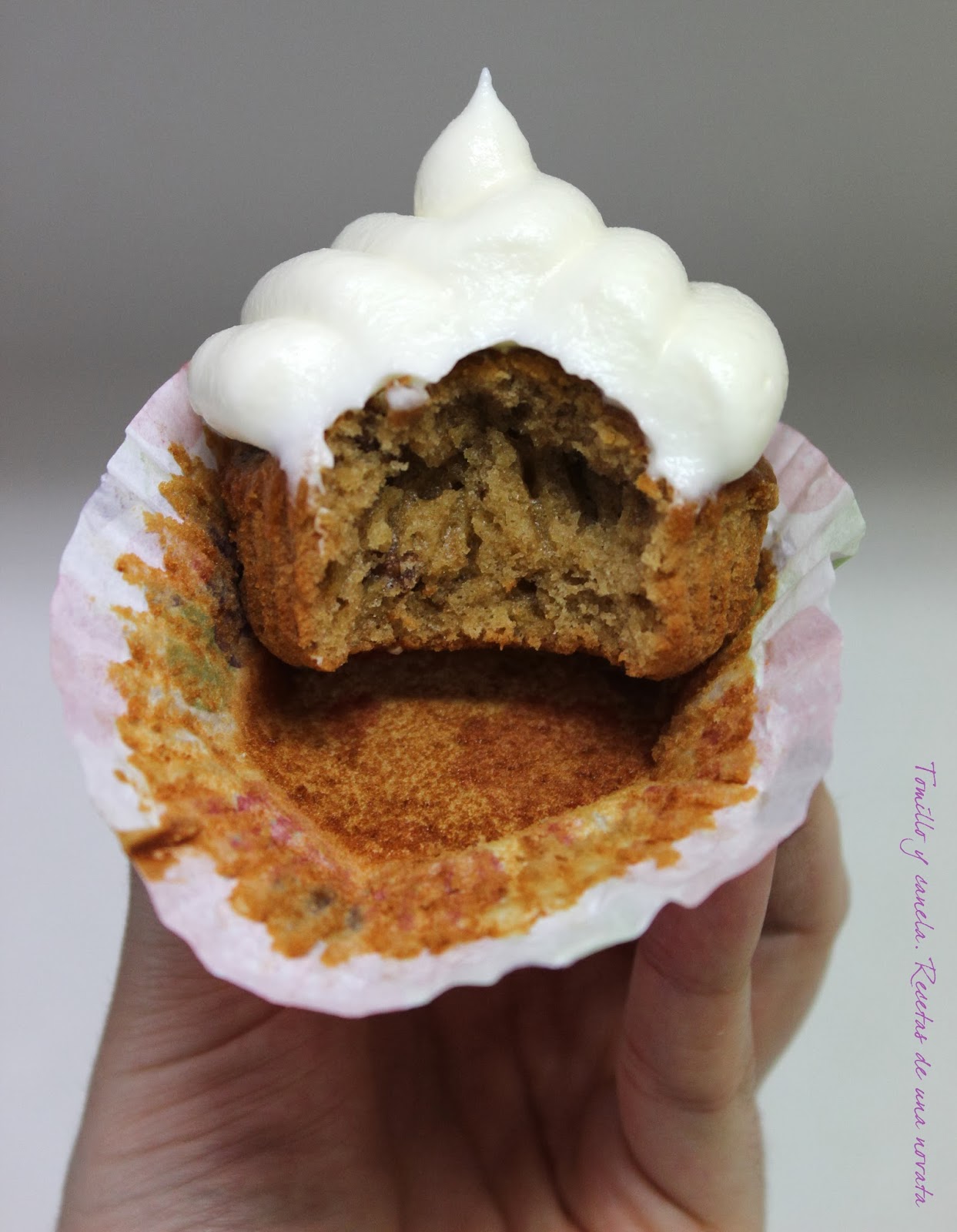 Cupcakes De Nueces Con Miel
