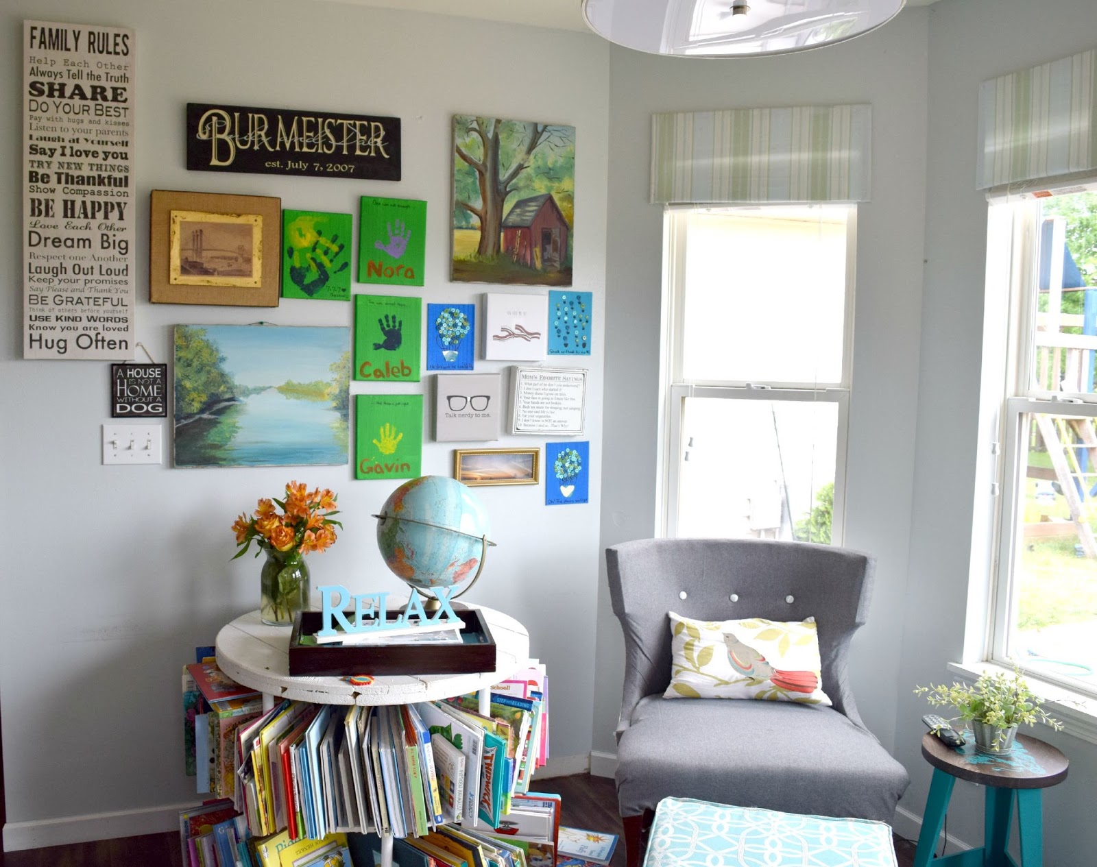 Home decor bloggers favorite space in their home • Our House Now a Home