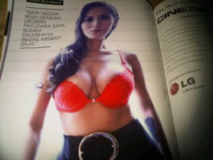 Stars Photo Gallery: Chantal Della Concetta on Cover of FHM magazine