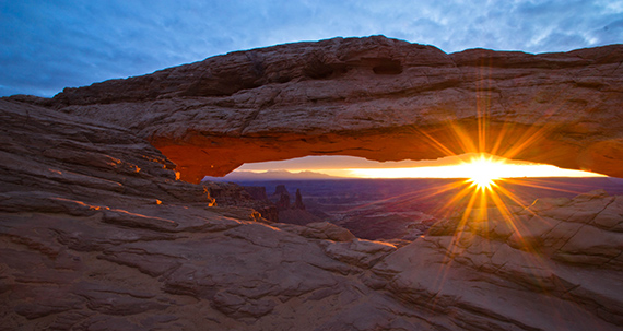 "Winter Sunrise" captured by Jared Weaver.