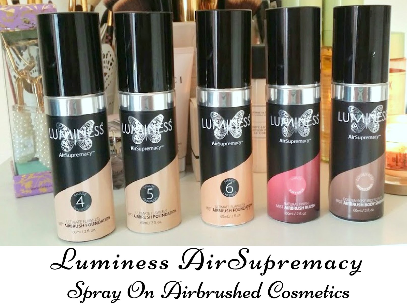 Cdel Beauty Luminess Air AirSupremacy Spray On Airbrushed Cosmetics