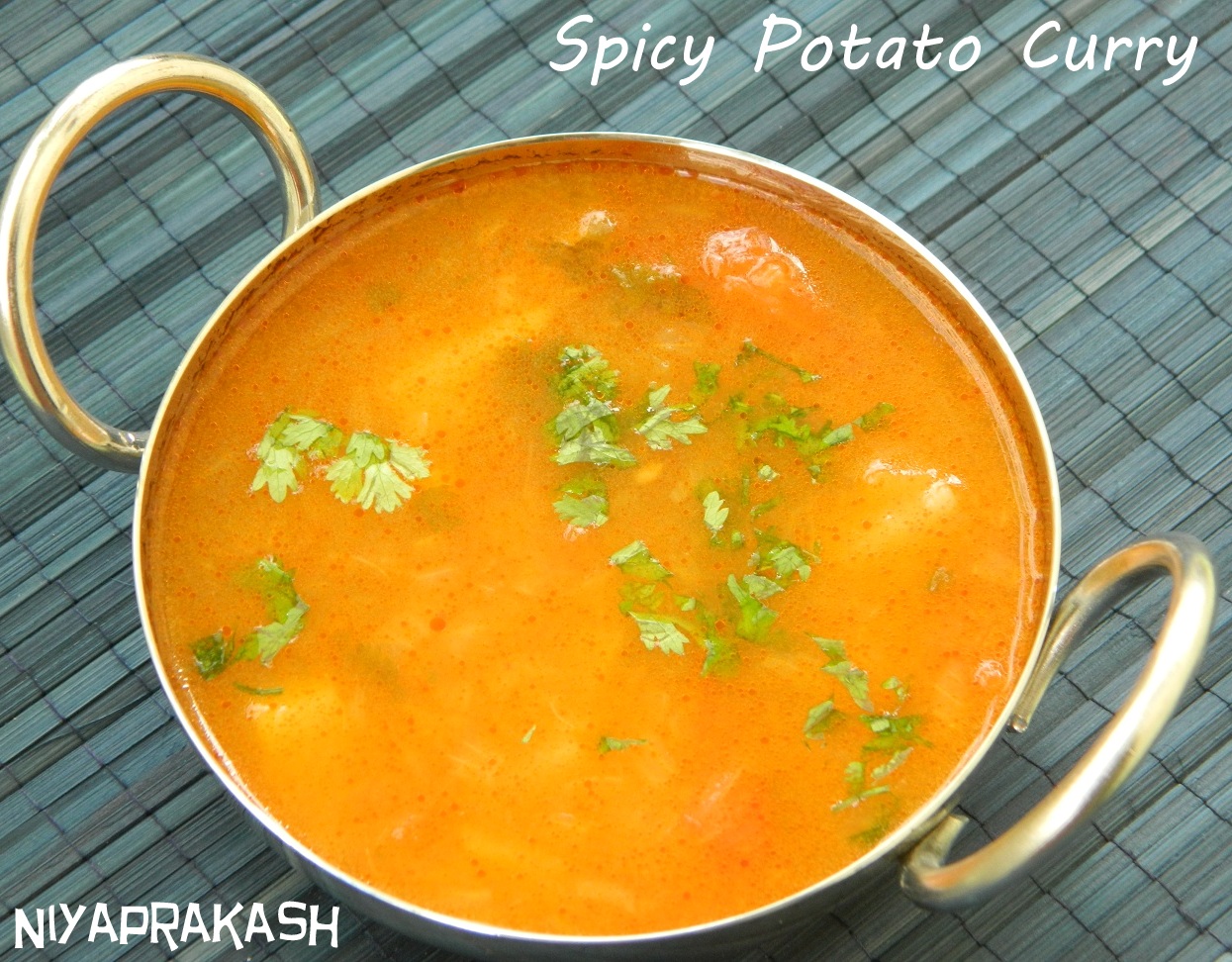 Niya's World Spicy Potato Curry