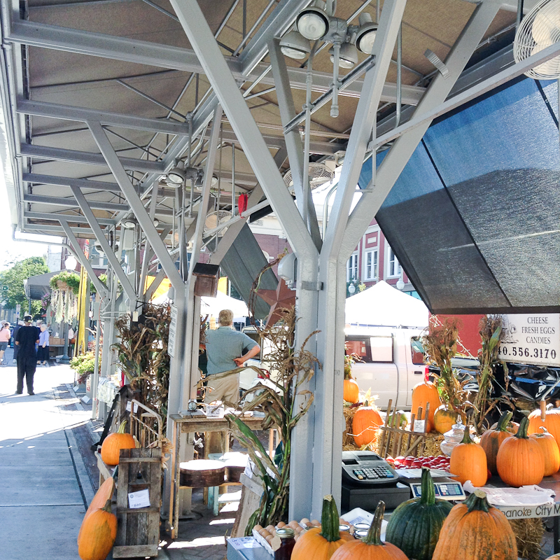 How are you all? Roanoke Farmers Market.