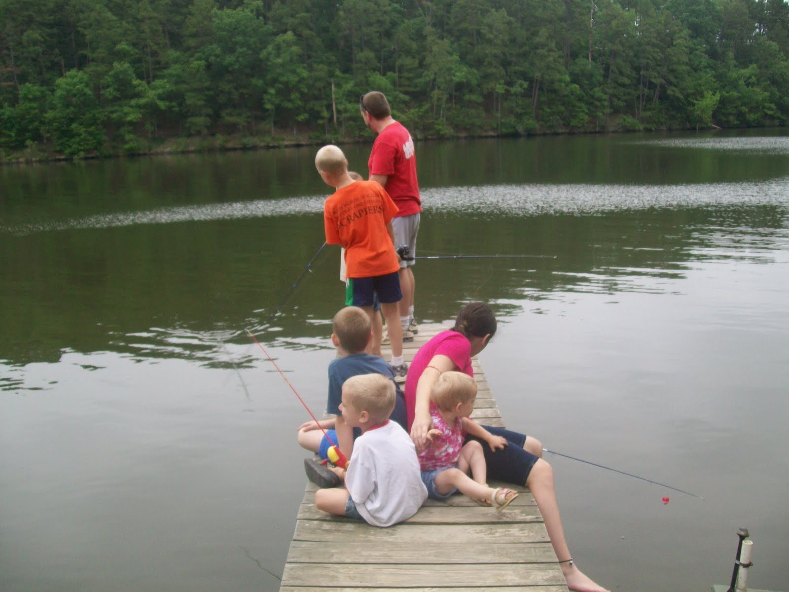 The Happy Homeschool Mom Camping at Lake Catherine State Park