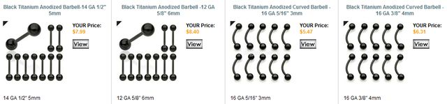 Body Jewelry Gifts