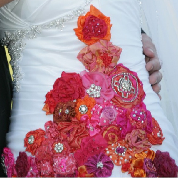 The Yellow Cape Cod Amazing Baby Blanket Wedding Dress