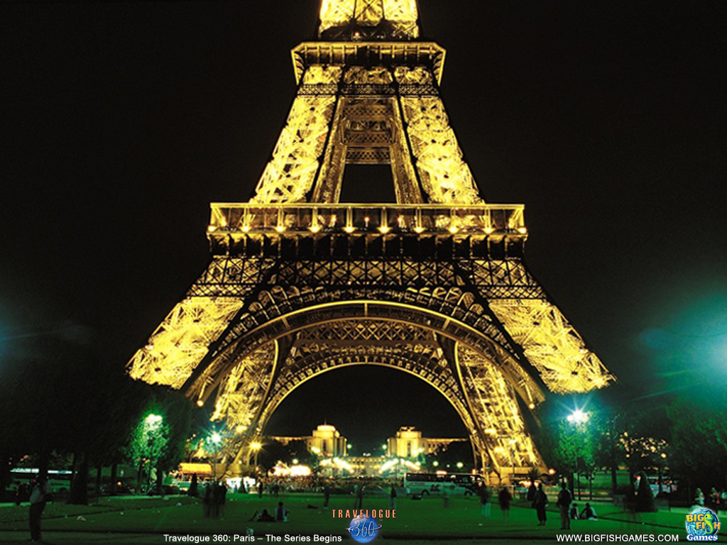 Paris: Paris at Night Wallpaper