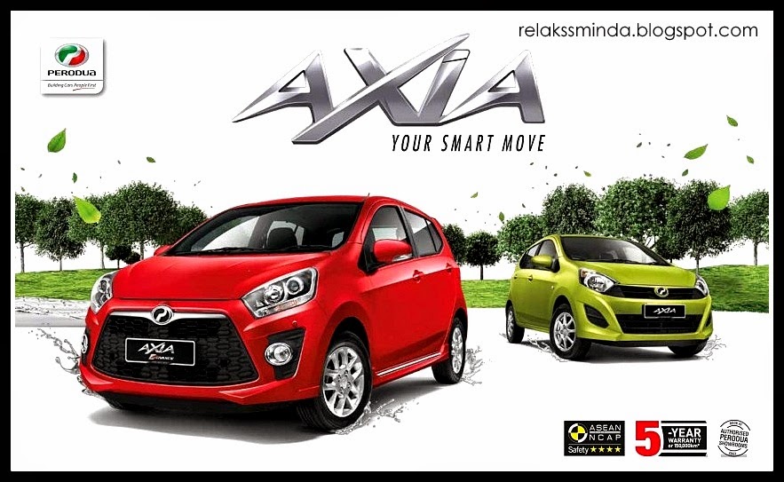 Harga, Variant Dan Spesifikasi Perodua Axia Baru - Relaks Harga, Variant Dan Spesifikasi Perodua Axia Baru - Relaks
