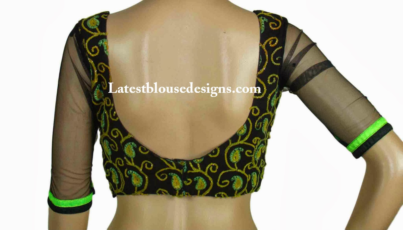 elbow length sleeves for blouse