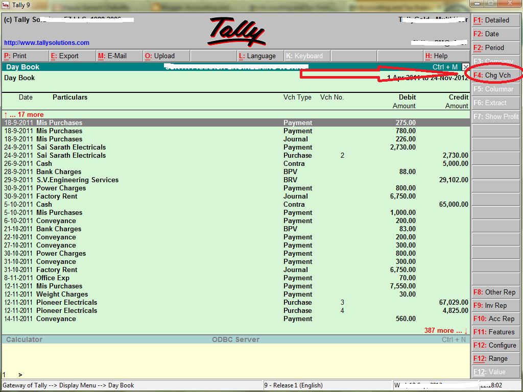 How to View the voucher in Tally ? Accounting & Taxation