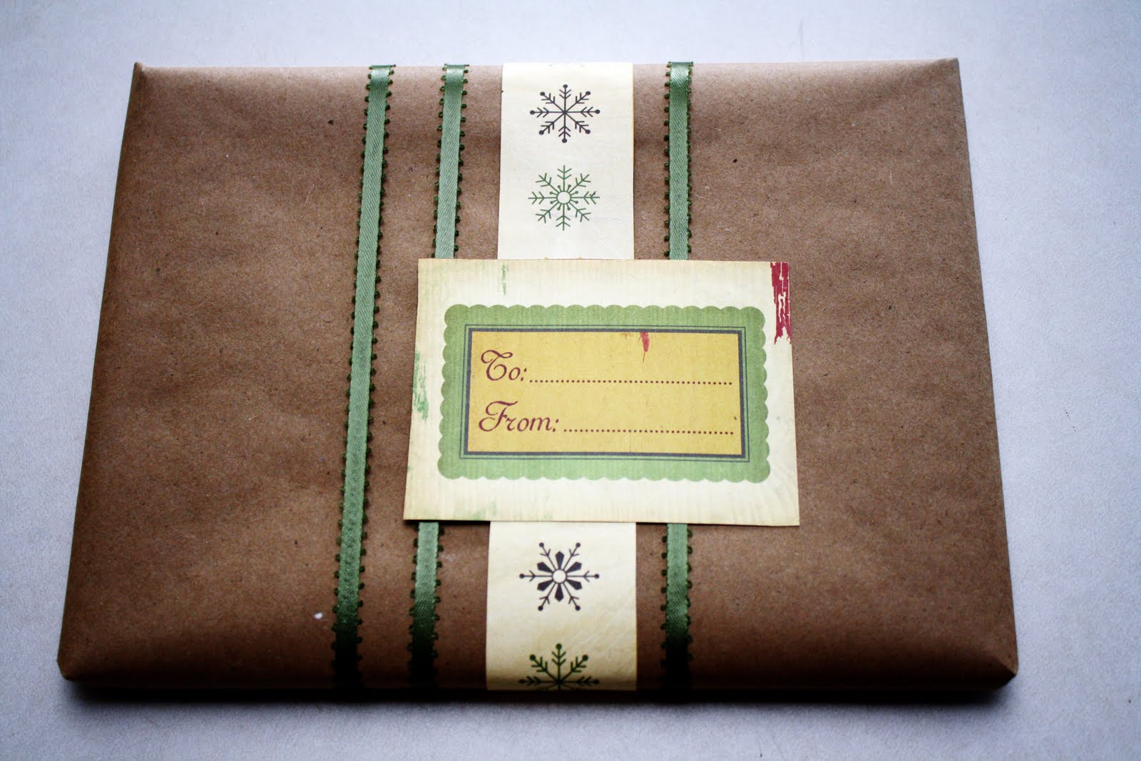 Yellow Blackbird A Creative Blog Embellished Brown Paper Packages
