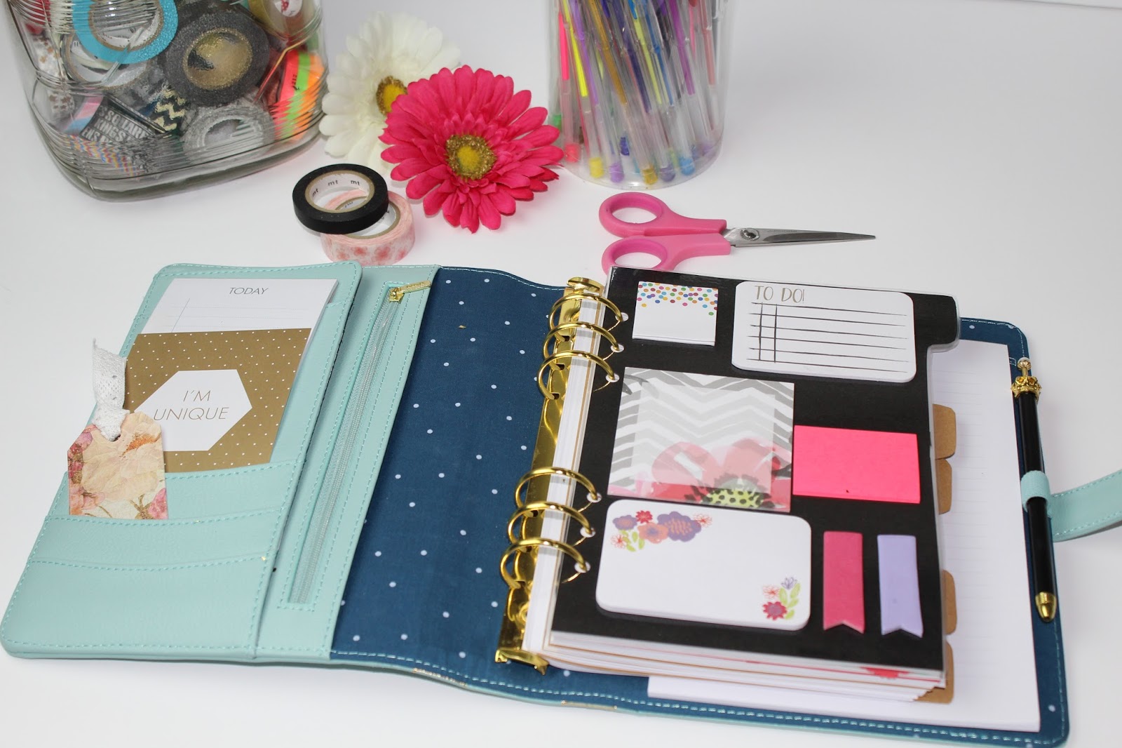 The Chic Country Girl DIY Sticky Note Planner Dashboard For The