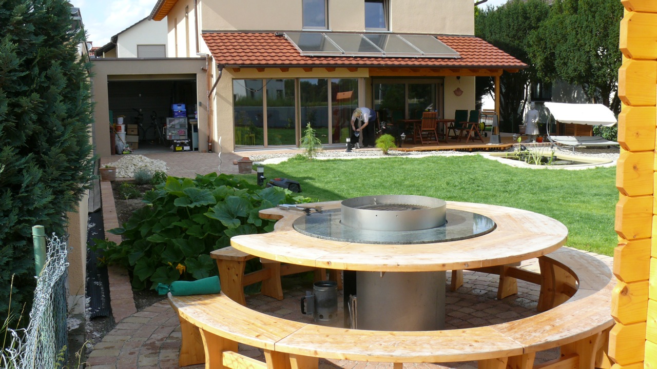 Wolfbau Unser Grillplatz