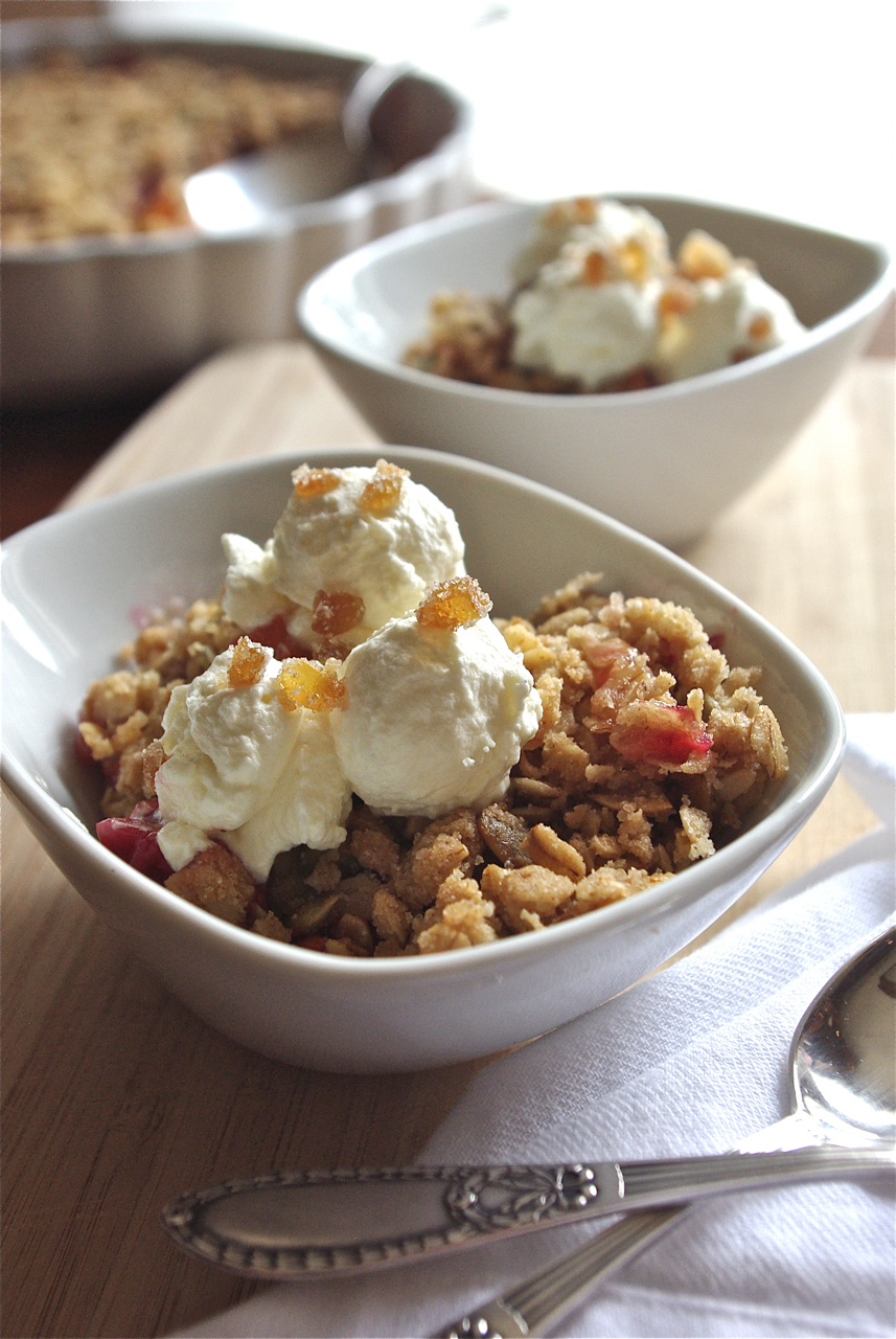 Luv'n Spoonfuls Raspberry Nectarine Crumble