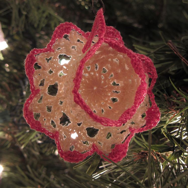 Country Blessings Crocheted Teacup Ornament Tutorial