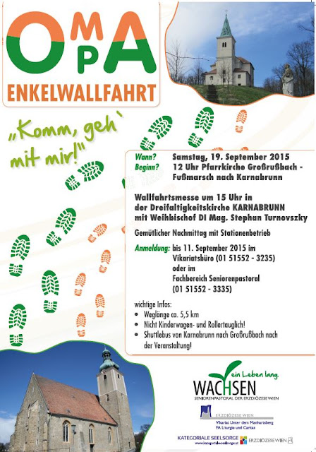 Blog Des Pfarrverbandes Am Jakobsweg Weinviertel