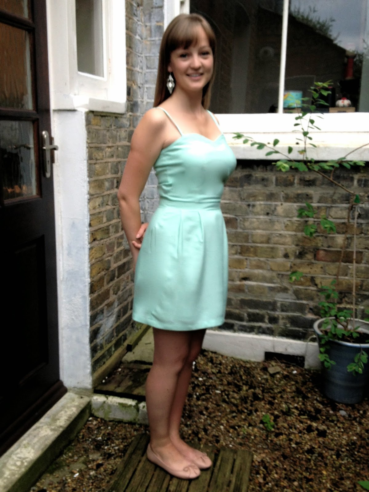 Linen Look Silvia Dress With A Touch Of Dior Linen Look Silvia Dress With A Touch Of Dior