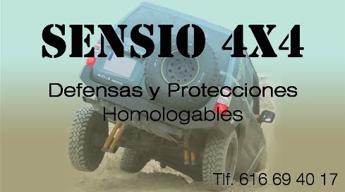 SENSIO 4X4: Defensas y Protecciones