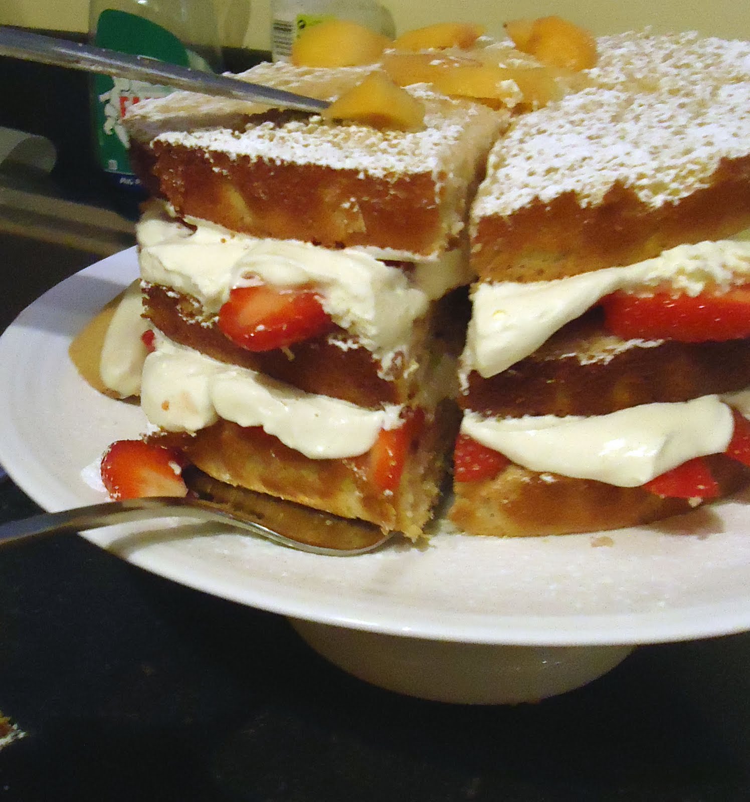 eat pray bake Probably the best Vanilla Sponge Cake in the world...