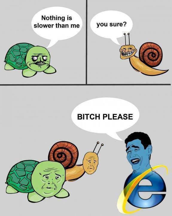 Why is Internet Explorer slow?