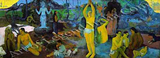 The Great Artist Paul Gauguin Painting “Where Do We Come From? What Are We? Where Are We Going To? 1897” 54 ¾ x 14 ½ Museum of Fine Arts, Bostan The Great Artist Paul Gauguin Painting “Where Do We Come From? What Are We? Where Are We Going To? 1897” 54 ¾ x 14 ½ Museum of Fine Arts, Bostan