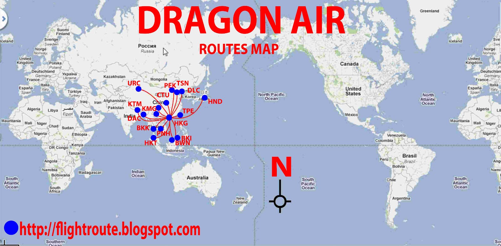 air new zealand route map pdf