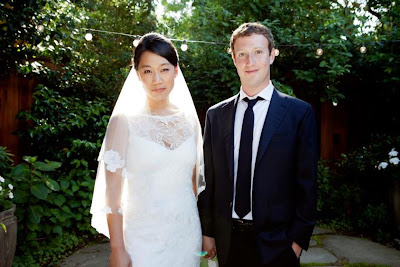 Foto Pernikahan Mark Zuckerberg