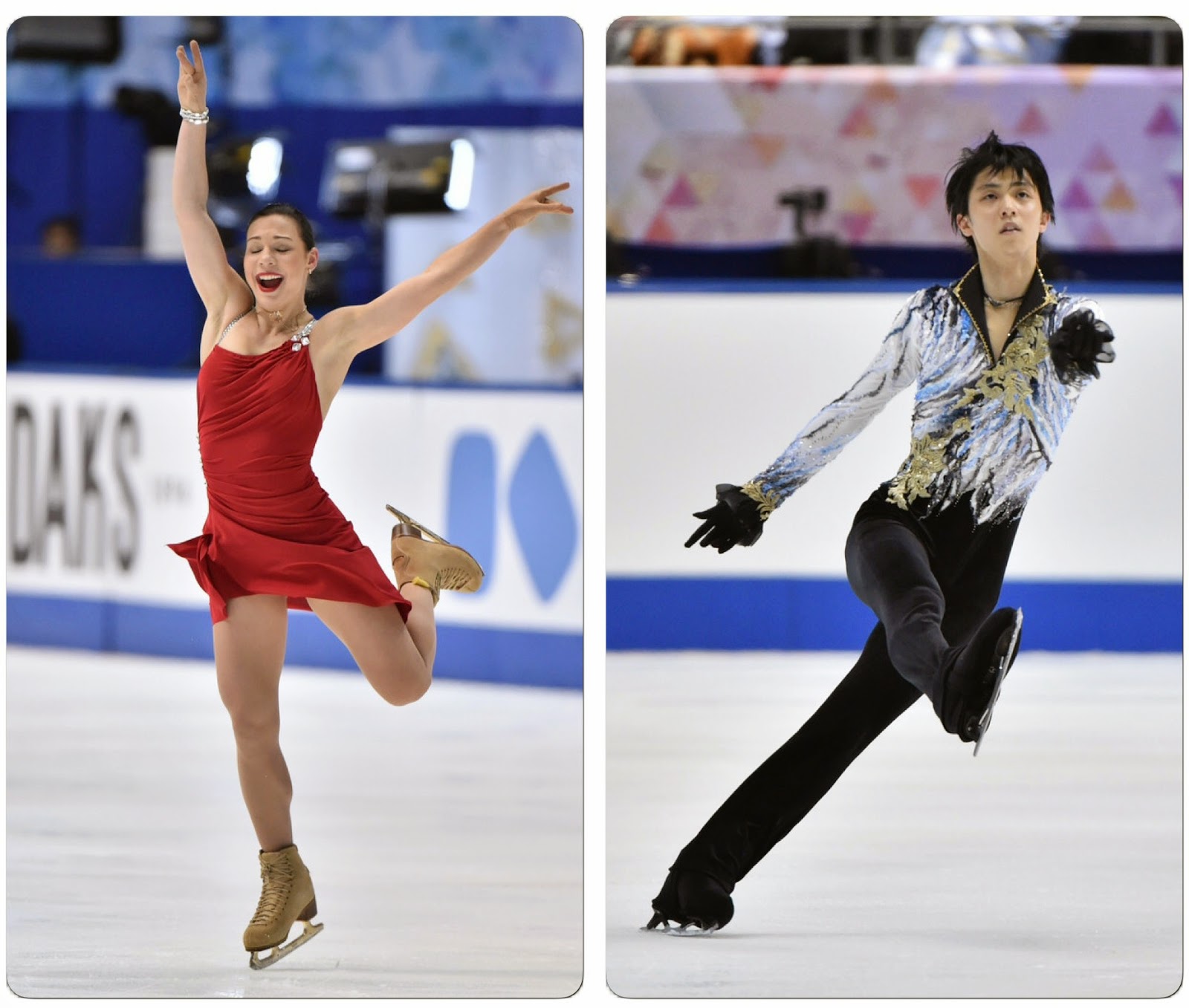 ICE STYLE.....2014 NHK Trophy Figure Skating Costumes LADIES, MEN
