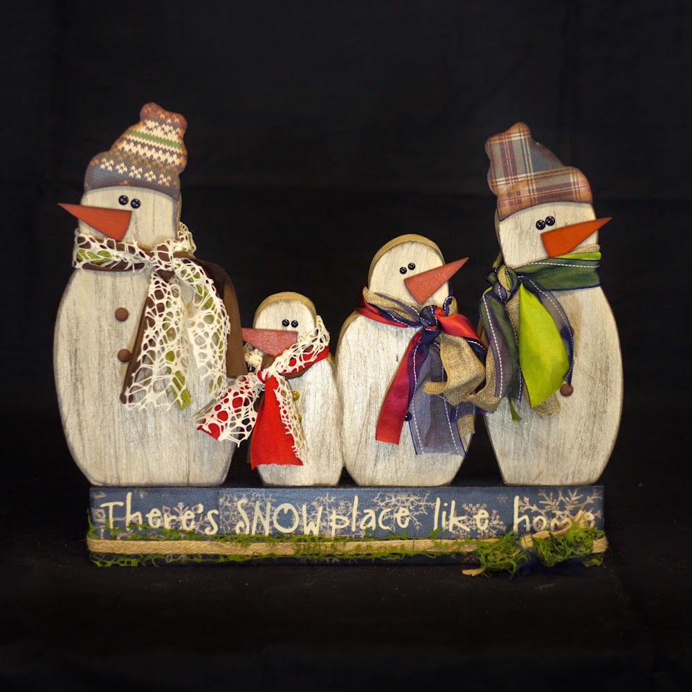 WOOD Creations Winter Crafts Are Here!