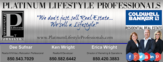 Platinum Lifestyle Professionals Blogging Real Estate news and info on the Emerald Coast of Florida