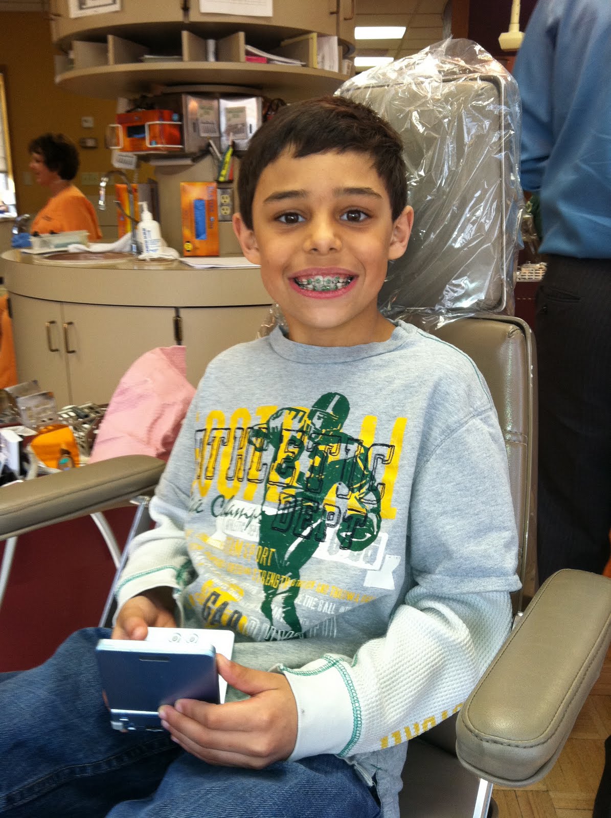 Life is Great with Eight My Boy with Braces