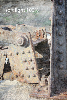 rusty girders at mill ruins park Minneapolis Minnesota