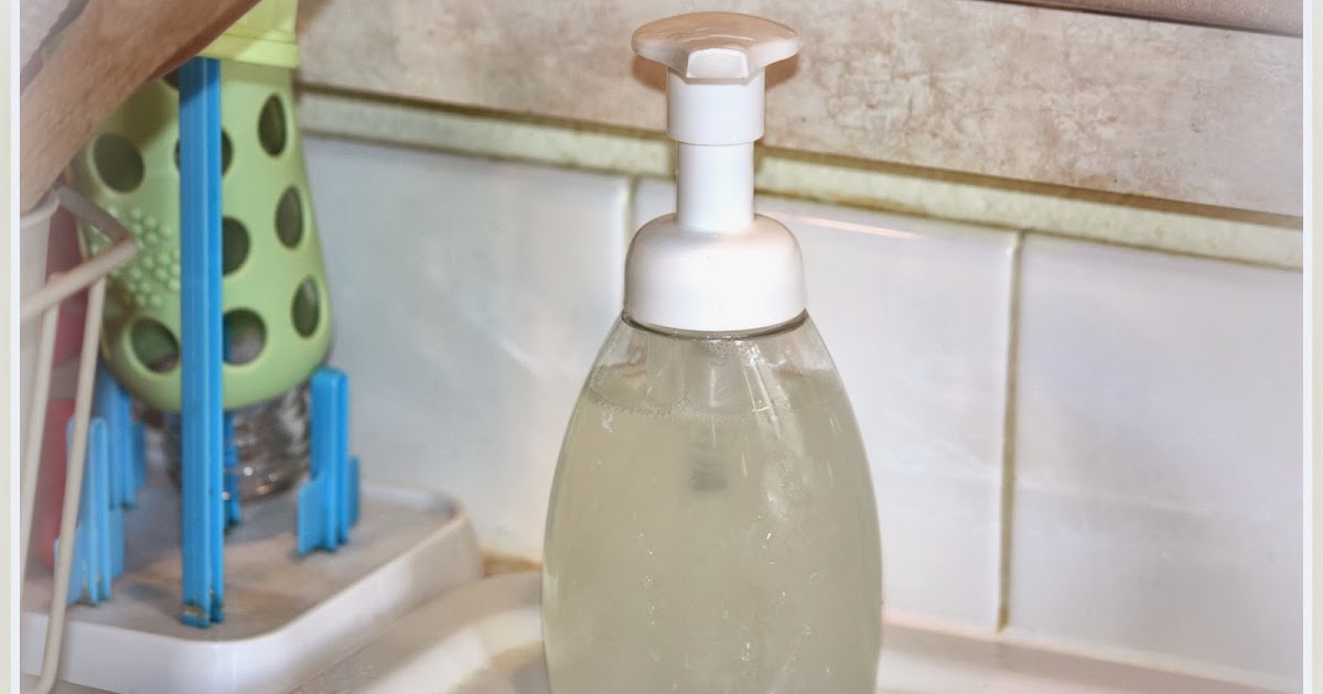 Little Country Cabin DIY Antibacterial Foaming Hand Soap