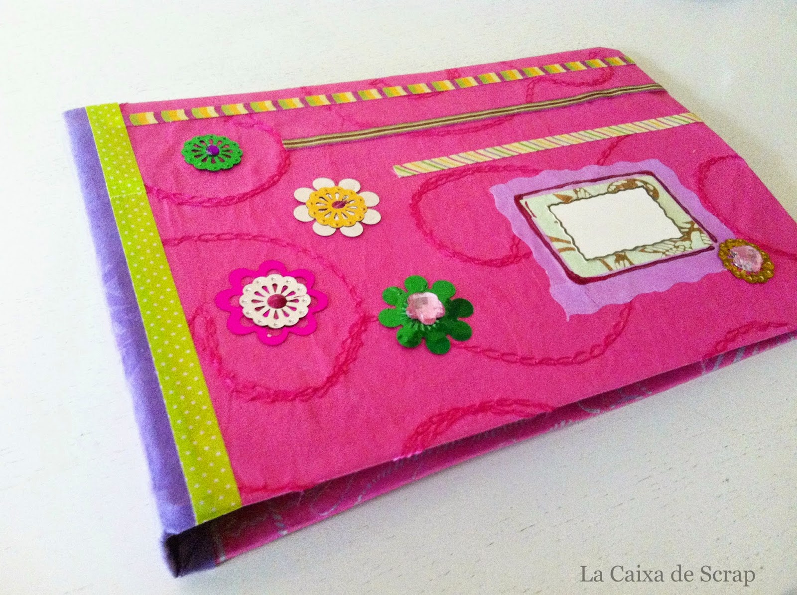 LA CAIXA DE SCRAP: Archivador decorado para clase