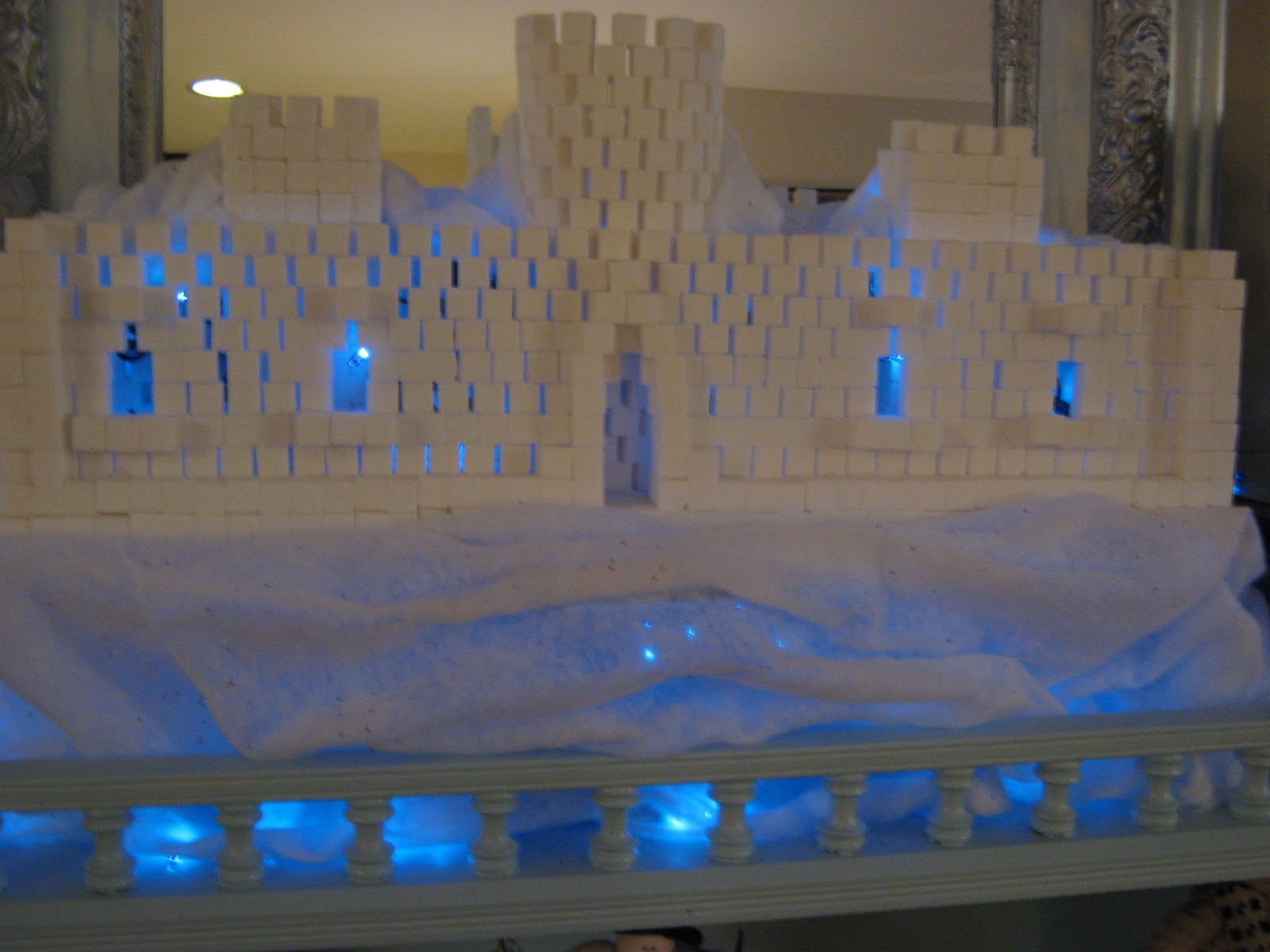 FakeIt Frugal Sugar Cube Ice Castle