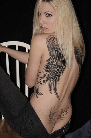 guardian angel tattoos for men