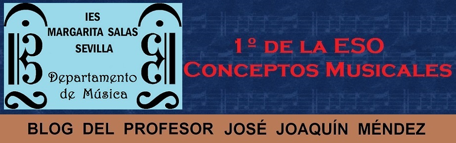 1º de ESO - Conceptos Musicales