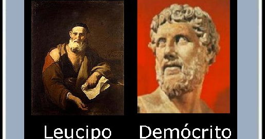 Resultado de imagen para leucipo y democrito